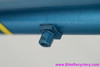 NOS 1975 OLMO Competition Frameset: 56cm - Unrestored Blue w/ Yellow - Chrome Fork (Built, not ridden