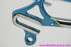 NOS 1975 OLMO Competition Frameset: 56cm - Unrestored Blue w/ Yellow - Chrome Fork (Built, not ridden