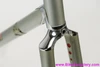 ~1975 Cinelli Supercorsa SC Frameset: 59cm x 56cm - Original Silver Paint/Decals - Custom? (EXC+)