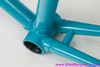 NOS 1971 Carlton Team Professional MKI Frameset: 22 1/2" (57cm) - Lagoon Blue - Chrome Lugs & Dipped Fork/Stays (Unrestored, But Fork Repainted)