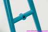 NOS 1971 Carlton Team Professional MKI Frameset: 22 1/2" (57cm) - Lagoon Blue - Chrome Lugs & Dipped Fork/Stays (Unrestored, But Fork Repainted)