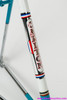 NOS 1971 Carlton Team Professional MKI Frameset: 22 1/2" (57cm) - Lagoon Blue - Chrome Lugs & Dipped Fork/Stays (Unrestored, But Fork Repainted)