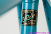 NOS 1971 Carlton Team Professional MKI Frameset: 22 1/2" (57cm) - Lagoon Blue - Chrome Lugs & Dipped Fork/Stays (Unrestored, But Fork Repainted)