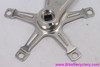 Campagnolo Nuovo Record BMX RIGHT Driveside Crank Arm: 806/BMX - Blue Ano - 175mm (Thread Weirdness)