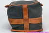 Gilles Berthoud GB587 Rear Rack Bag: Large 9L - Grey Canvas & Leather (EXC)