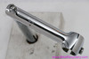 Cinelli Mod #1 Road Quill Stem: FRENCH 22.0mm - 120mm x 26.4mm - Badge Holes - 1950's 1960's (Rechromed Mint)