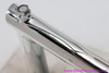 Pointy Long Tang Quill Stem: FRENCH 22.0mm - 110mm x 25mm - Chrome - 1940's / 1950's / 1960's (Near Mint+)