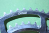Vintage 1990's Boone Twist Crankset! 172.5mm 130 BCD Anodized Red SUPER RARE!