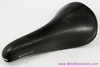 Selle Italia Turbo Hinault V2 Saddle: Black Leather (EXC)