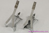 Campagnolo C-Record ADJUSTABLE Toe Clips: Large - Steel - Late 1980's