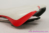 Pro Griffon Titanium Saddle: White & Red (Near Mint+)
