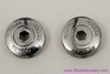 NOS Avocet Crank Dust Caps: Chrome - 1970's 1980's (pair)