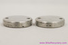 NOS Specialties TA 2-Pin Crank Dust Caps: Chrome - 22.81mm - Zephyr & Modern Production Pro 5 Vis