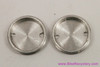 NOS Specialties TA 2-Pin Crank Dust Caps: Chrome - 22.81mm - Zephyr & Modern Production Pro 5 Vis