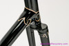 57cm Rotrax Vel D'Hiv Path Racer / Track Frameset: 1950's - Ornate Lugs - British Top Level (Exquisitely Restored)