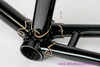 57cm Rotrax Vel D'Hiv Path Racer / Track Frameset: 1950's - Ornate Lugs - British Top Level (Exquisitely Restored)