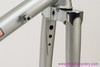 1975 Masi Gran Criterium Frameset: 58cm x 56cm - Carlsbad - Original Paint - Silver - Flat Crown - #095 (EXC+)