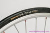All City Sheriff Star Track / Fixie Wheelset: 700c x 36H - Velocity Aero - Fixed/Fixed - Silver (Near Mint)