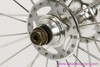 All City Sheriff Star Track / Fixie Wheelset: 700c x 36H - Velocity Aero - Fixed/Fixed - Silver (Near Mint)