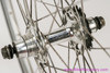 All City Sheriff Star Track / Fixie Wheelset: 700c x 36H - Velocity Aero - Fixed/Fixed - Silver (Near Mint)