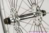 All City Sheriff Star Track / Fixie Wheelset: 700c x 36H - Velocity Aero - Fixed/Fixed - Silver (Near Mint)