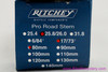 NIB/NOS Ritchey Pro Road Threadless Stem: 1 1/8" x 80mm x 26.0mm - 17/73 Degree - Black