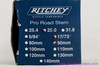 NIB/NOS Ritchey Pro Road Threadless Stem: 90mm x 26.0mm - 17/73 Degree 1 1/8" w/ 1" Shim (Take Off)