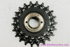Atom 4 Speed Freewheel: 16-22t - 1950's? - French Threaded 34.7 mm x 1 mm - Black/Gold