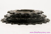 40's / 50's Atom 3 Speed Freewheel: 16-22t - French Threaded 34.7 mm x 1 mm - Black/Gold (Near Mint)