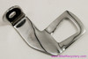 NOS British Lamp Bracket Mount: Satin-like Chrome 