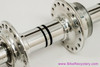 NIB/NOS Weyless Hubset w/ QR Skewers: 36H - 1970's - Mirror Polish