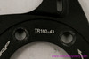 TRP TR43 6-Bolt Rotor: 160mm Two Piece (New, Installed on Hub)