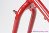 1987 Ritchey Super Comp Frameset & Fillet Bullmoose Bars: 19" - #9C51 - Unrestored - Rollercam F/R - Red