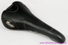 Selle Italia Flite Titanium Genuine Gel: Perforated Black Leather - 2003 (Near Mint)
