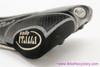 Selle Italia Flite Titanium Genuine Gel:  Perforated Black Leather + Kevlar - 2002 (Near Mint)