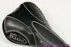 Selle Italia Flite Titanium Genuine Gel:  Perforated Black Leather + Kevlar - 2002 (Near Mint)