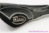 Selle Italia Flite Titanium Genuine Gel:  Perforated Black Leather + Kevlar - 2002 (Near Mint)