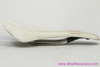 Specialized BG Romin Expert Ti Saddle: 130mm - White w/ Red & Grey Pinstripes 