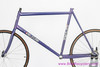 Skip Hujsak Time Trial Frameset + 24" Wheels: 55cm x 57cm - Columbus Max - Winners 2000 / Sun Mistral - Purple Pearlescent 