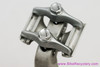 Campagnolo Super Record 2-Bolt Fluted Seatpost: 1st Gen 1970's! - 26.0mm - Alloy Ears (Near Mint+ Low Miles)