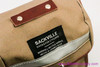 NOS Rivendell Sackville Banana Sack Handlebar / Saddle Bag: Tan + Brown Leather - Waterproof Waxed Canvas