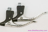 Campagnolo Super Record Brake Levers:  #4062 - Brown GUM Hoods (Near Mint+)