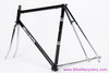 1999 Della Santa Corsa Speciale Frameset: 54cm x 55cm - 130mm Spacing - Deda Zero - Black + Chrome (Near Mint, Crown Race Issue)