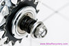 Campagnolo C-Record Sheriff High Flange Pista / Ambrosio Crono Wheelset: 32H - Tied/Soldered (Near Mint+++ Low Use)
