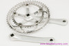 Campagnolo Centaur 10 Speed Crankset: Square Taper - 175mm x 53/39t - Silver (Near Mint Low Miles)