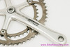 Campagnolo Record 10 Speed Crankset: Square Taper - 172.5mm x 53/39t - Silver/Alloy - FC02-RE