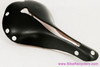 Selle Anatomica H2 Leather Saddle: Black / Silver (NEW)