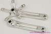 FSA VERO RPM Double Road Crank Arms: 175mm x 130mm - CK-400 - Square Taper - Silver (Near Mint+)