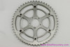 Early TA Pro 5 Vis Ref 2175 Double Chainring Set: 175 Professional Adapter + 52t / 49t - 1940's 1950's (EXC)