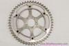 Early TA Pro 5 Vis Ref 2175 Double Chainring Set: 175 Professional Adapter + 52t / 49t - 1940's 1950's (EXC)